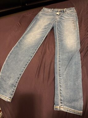 American Eagle Outfitters Super High-Rise Blue Jegging